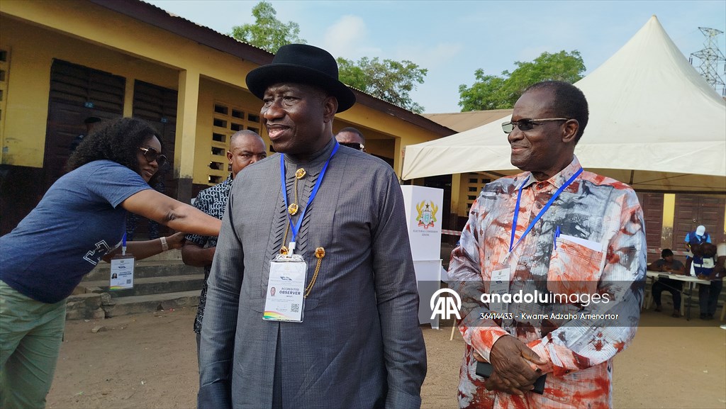 Gana'da halk sandık başında