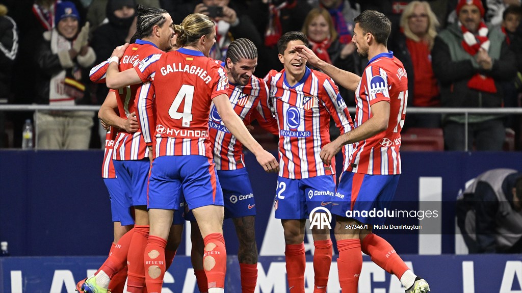 LaLiga'da üst üste 8. galibiyet Atletico Madrid'i zirveye taşıdı