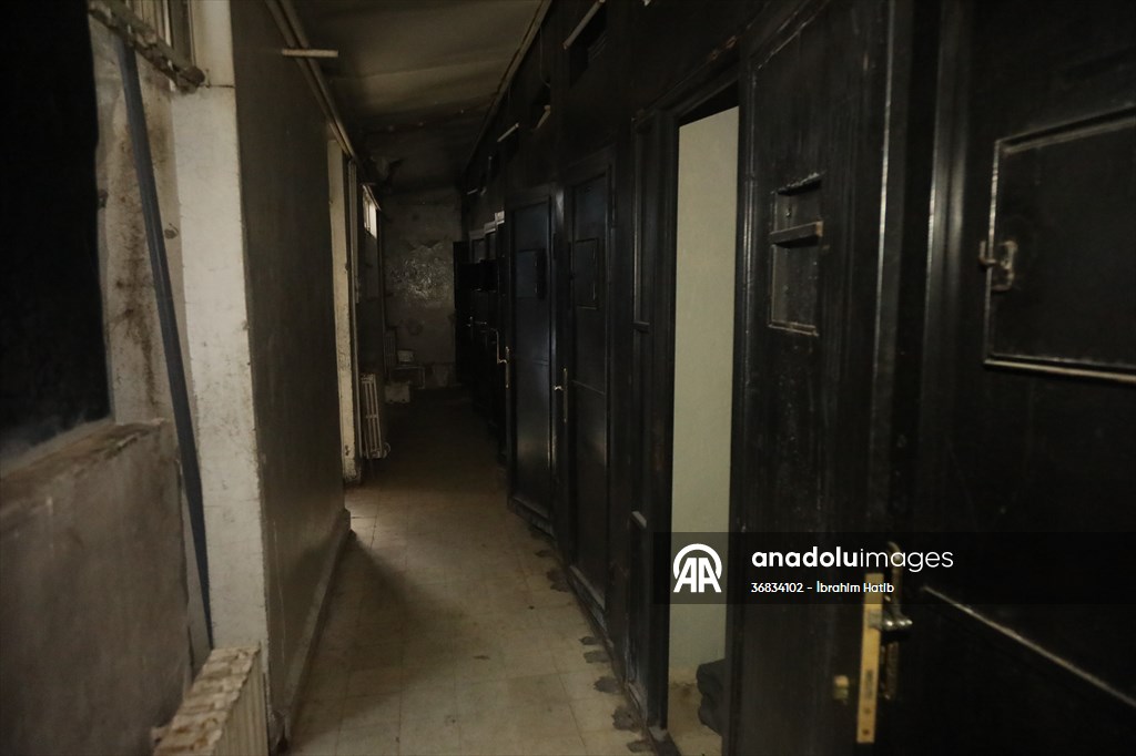 AA, Suriye'de onlarca yıl halkın korkulu rüyası olan Hava İstihbarat Şubesini görüntüledi