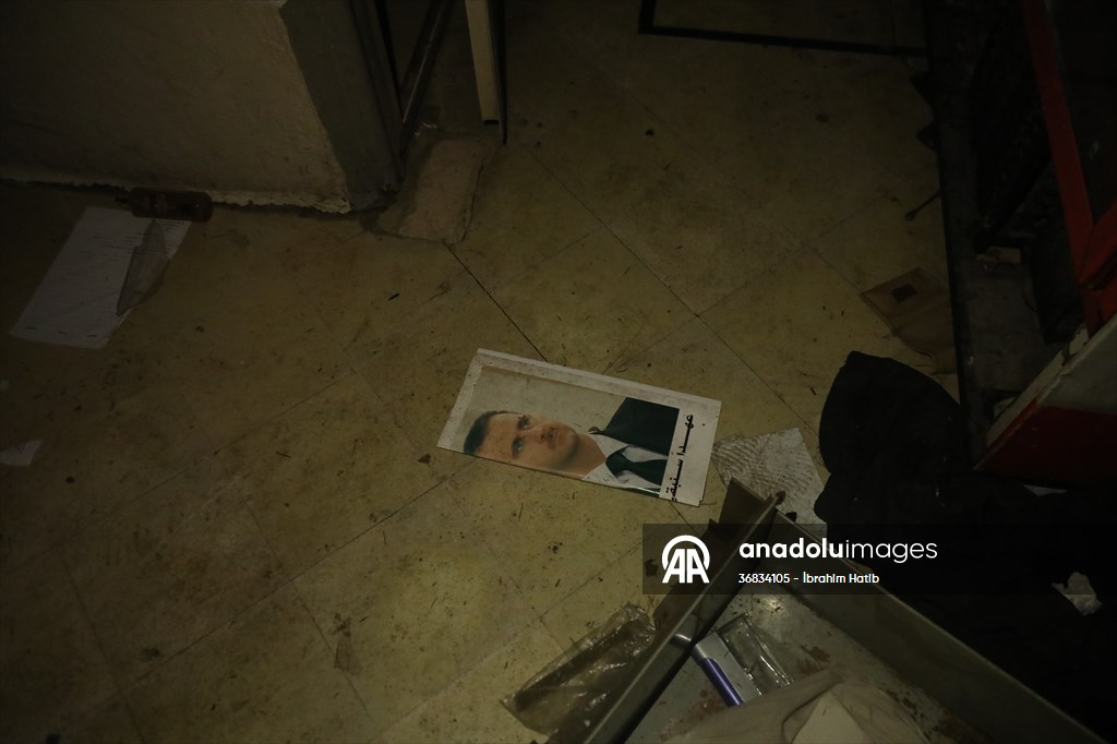 AA, Suriye'de onlarca yıl halkın korkulu rüyası olan Hava İstihbarat Şubesini görüntüledi