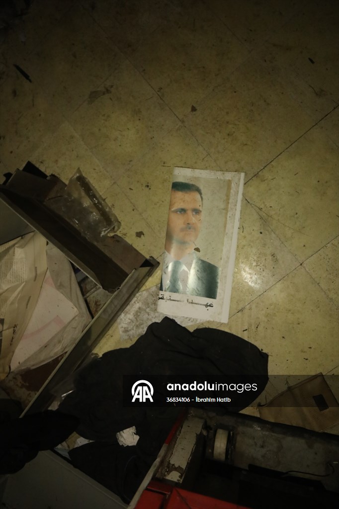 AA, Suriye'de onlarca yıl halkın korkulu rüyası olan Hava İstihbarat Şubesini görüntüledi