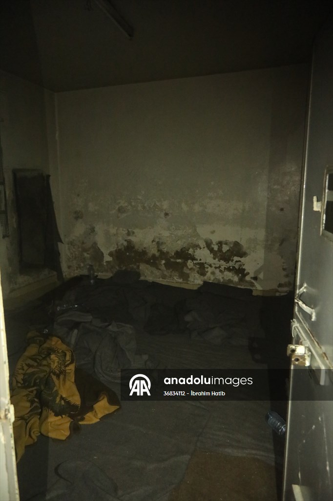 AA, Suriye'de onlarca yıl halkın korkulu rüyası olan Hava İstihbarat Şubesini görüntüledi