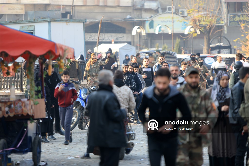 Silahlı grupların kontrolü ele geçirdiği Hama'da günlük yaşam