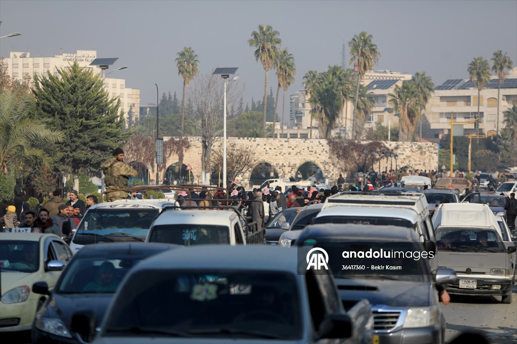 Silahlı grupların kontrolü ele geçirdiği Hama'da günlük yaşam