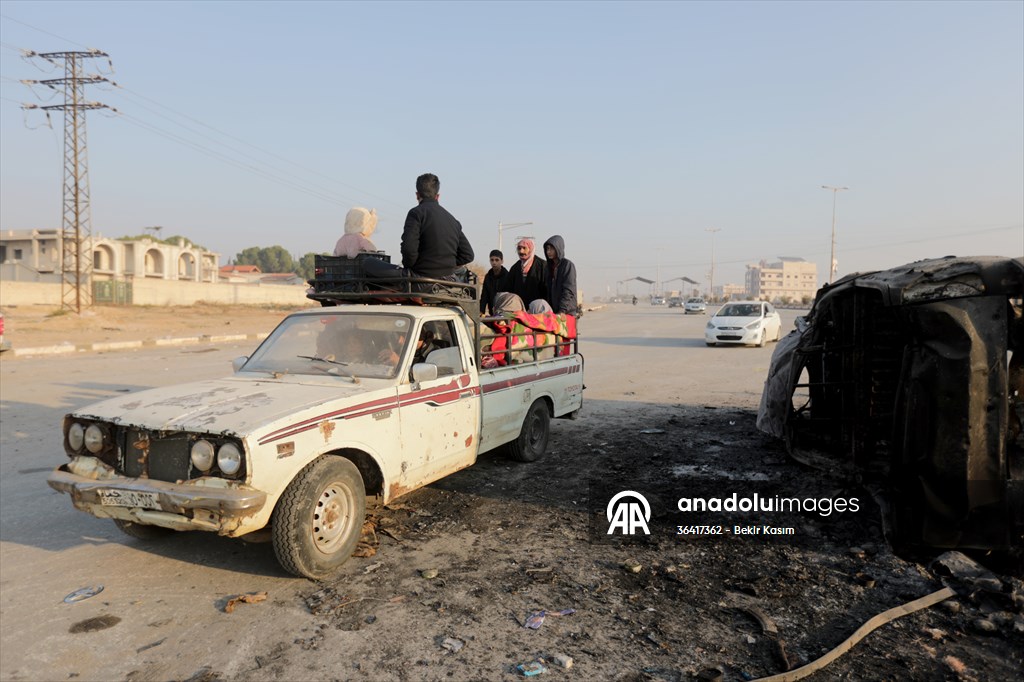 Silahlı grupların kontrolü ele geçirdiği Hama'da günlük yaşam