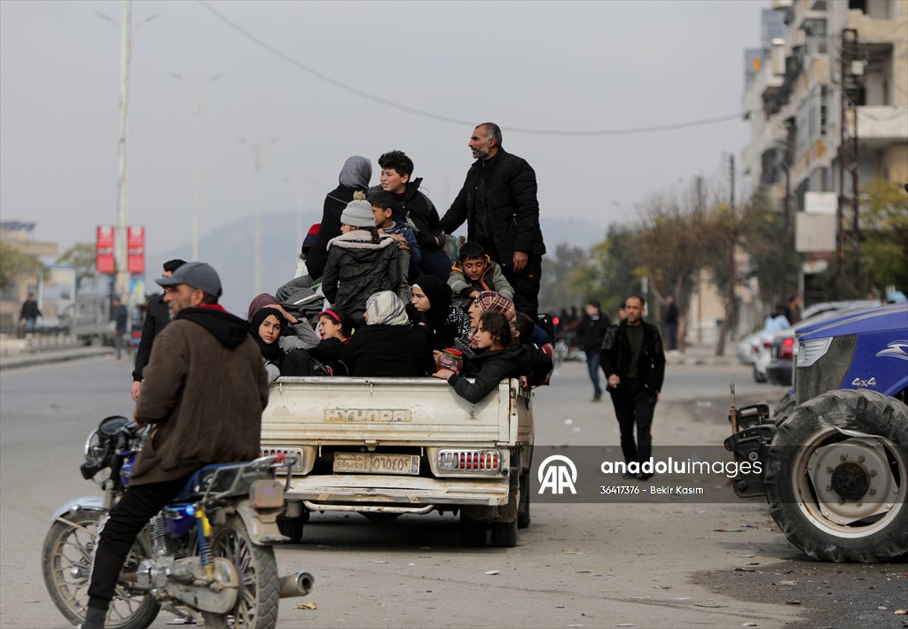 Silahlı grupların kontrolü ele geçirdiği Hama'da günlük yaşam