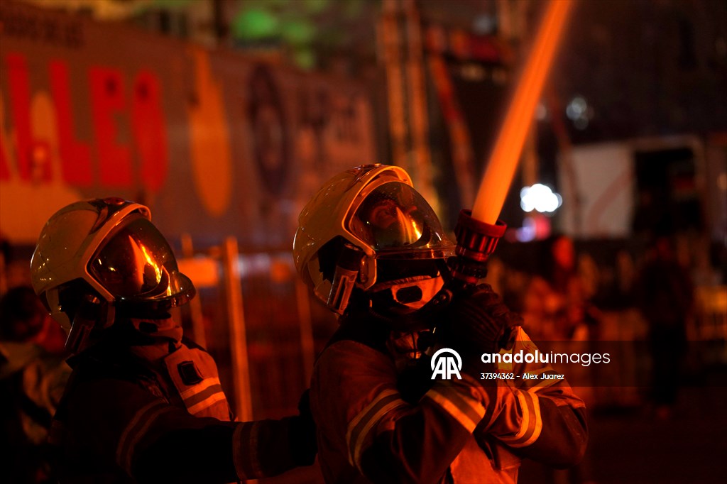 Las Fallas Festival in Valencia ends with traditional statue burning