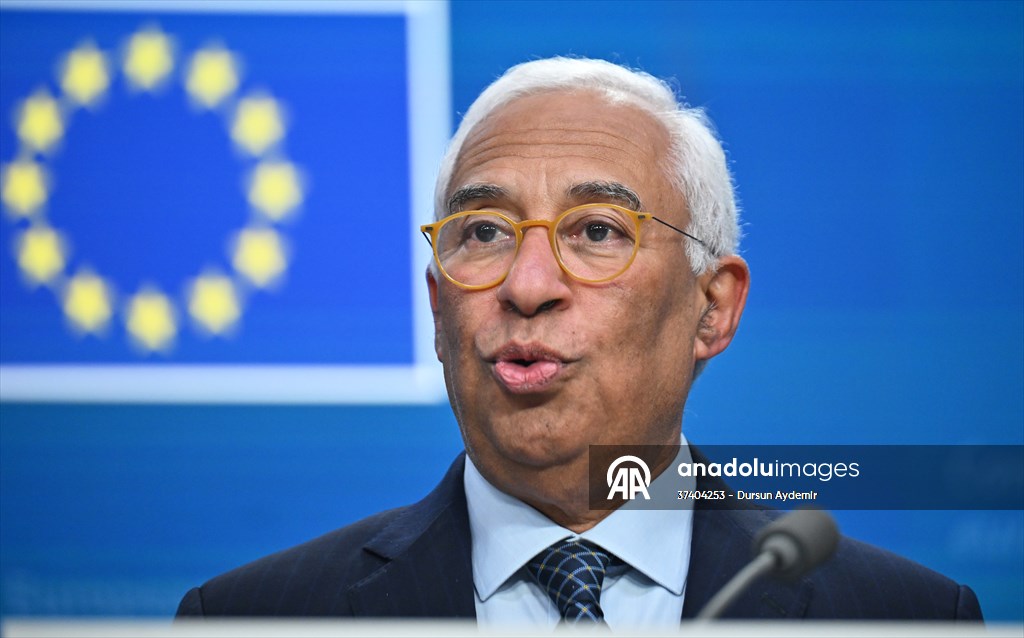 AB Konseyi Başkanı Costa - AB komisyonu Başkanı von der Leyen'den ortak basın toplantısı