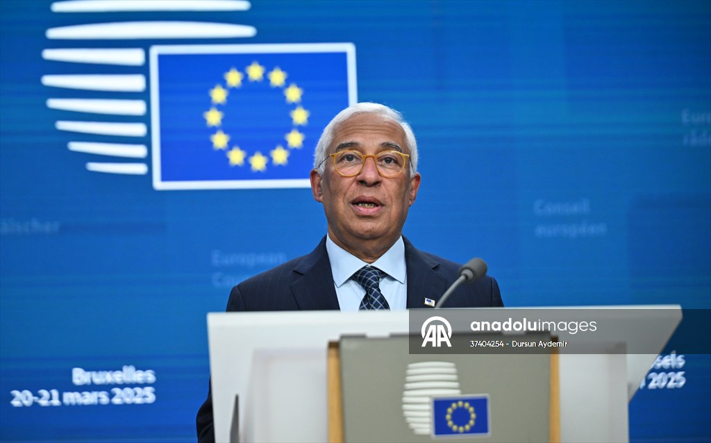 AB Konseyi Başkanı Costa - AB komisyonu Başkanı von der Leyen'den ortak basın toplantısı