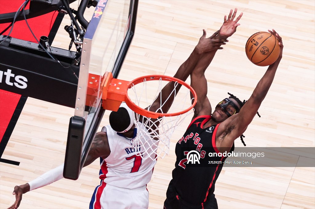 Detroit Pistons vs Toronto Raptors