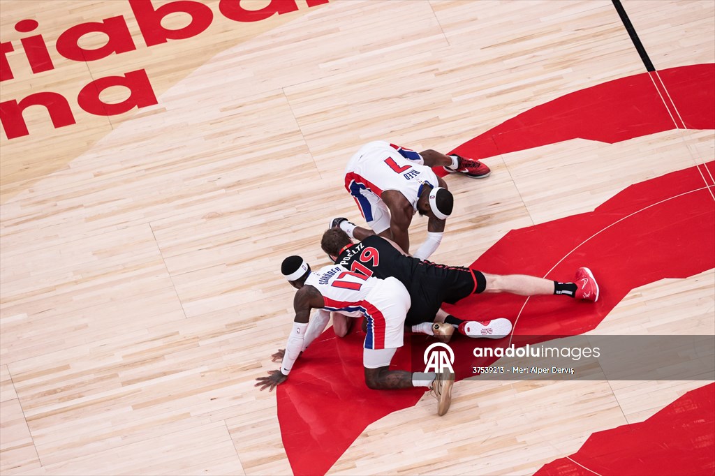 Detroit Pistons vs Toronto Raptors