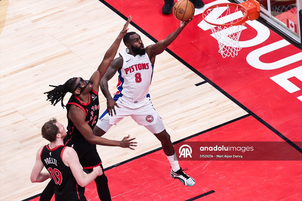 Detroit Pistons vs Toronto Raptors