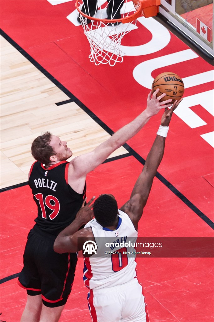 Detroit Pistons vs Toronto Raptors