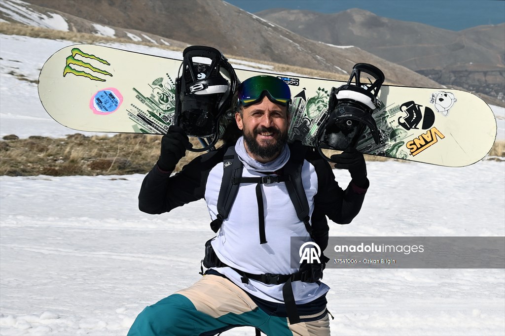 Artos Dağı'nda çığ altında kalan kayakçı kendi imkanlarıyla kurtuldu