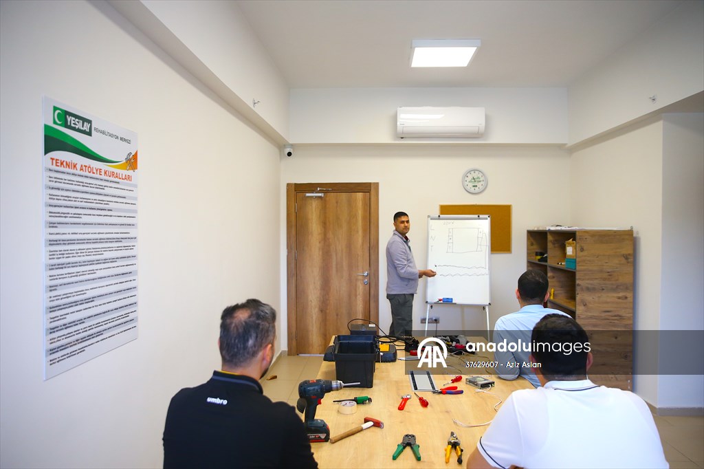 Diyarbakır Yeşilay Rehabilitasyon Merkezi alkol ve madde bağımlıları için umut oldu