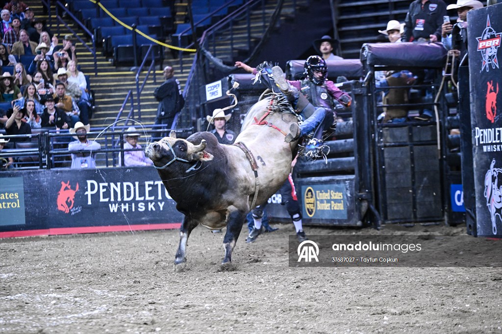 Professional Bull Riders (PBR) 2025 in Oakland, California
