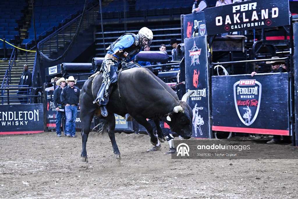 Professional Bull Riders (PBR) 2025 in Oakland, California