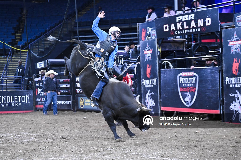 Professional Bull Riders (PBR) 2025 in Oakland, California