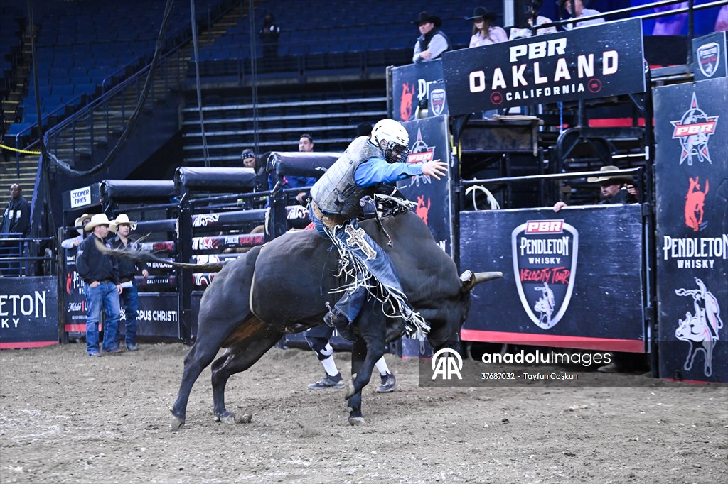 Professional Bull Riders (PBR) 2025 in Oakland, California