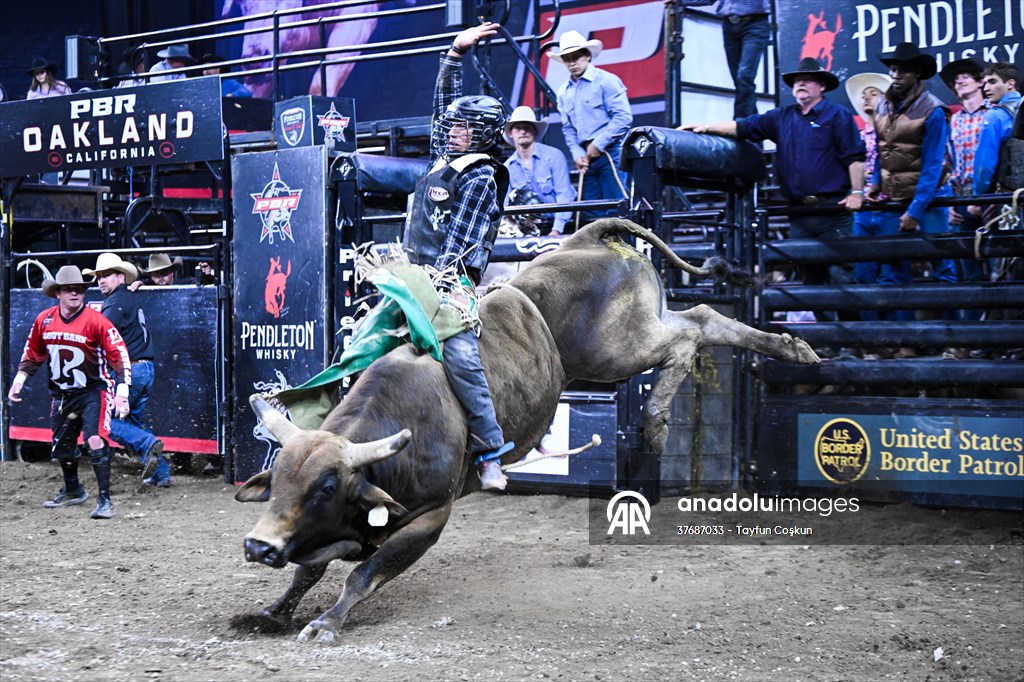 Professional Bull Riders (PBR) 2025 in Oakland, California