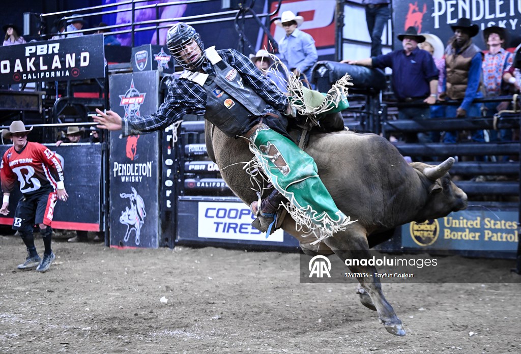 Professional Bull Riders (PBR) 2025 in Oakland, California