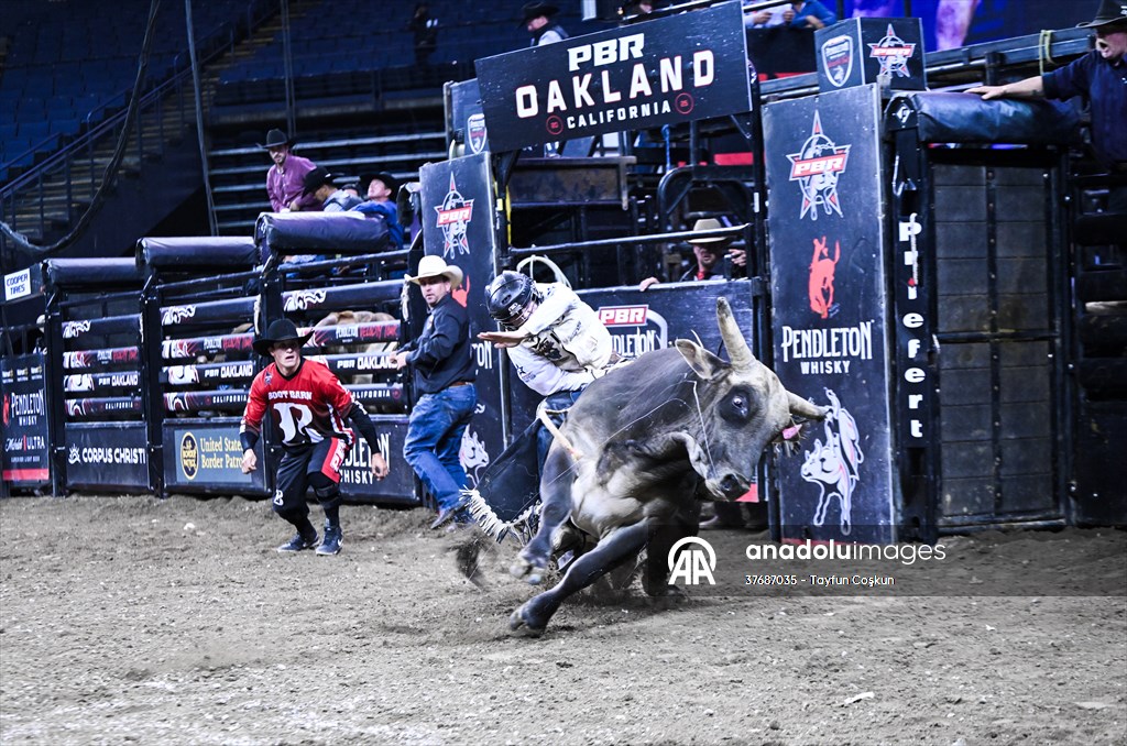 Professional Bull Riders (PBR) 2025 in Oakland, California