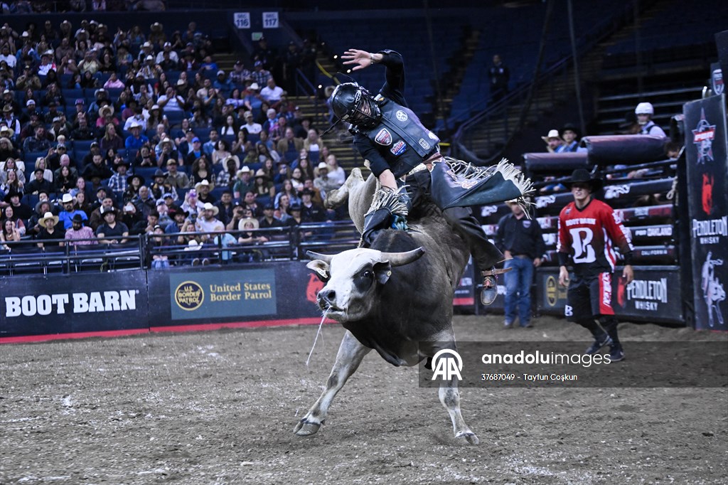 Professional Bull Riders (PBR) 2025 in Oakland, California