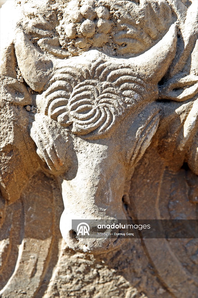 A 2,000-year-old sarcophagus was found in Stratonikeia Ancient City in Turkiye's Mugla