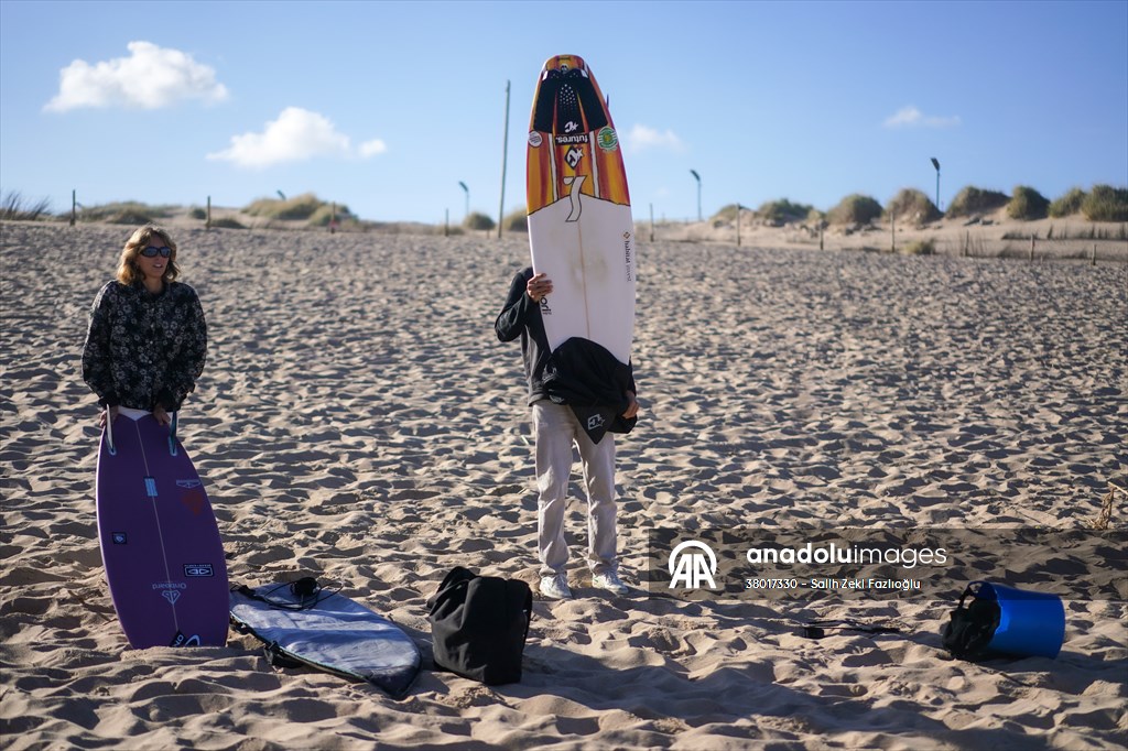 Surfing enthusiasts' favorite, Guincho Beach