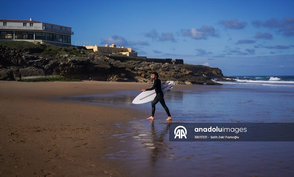 Surfing enthusiasts' favorite, Guincho Beach