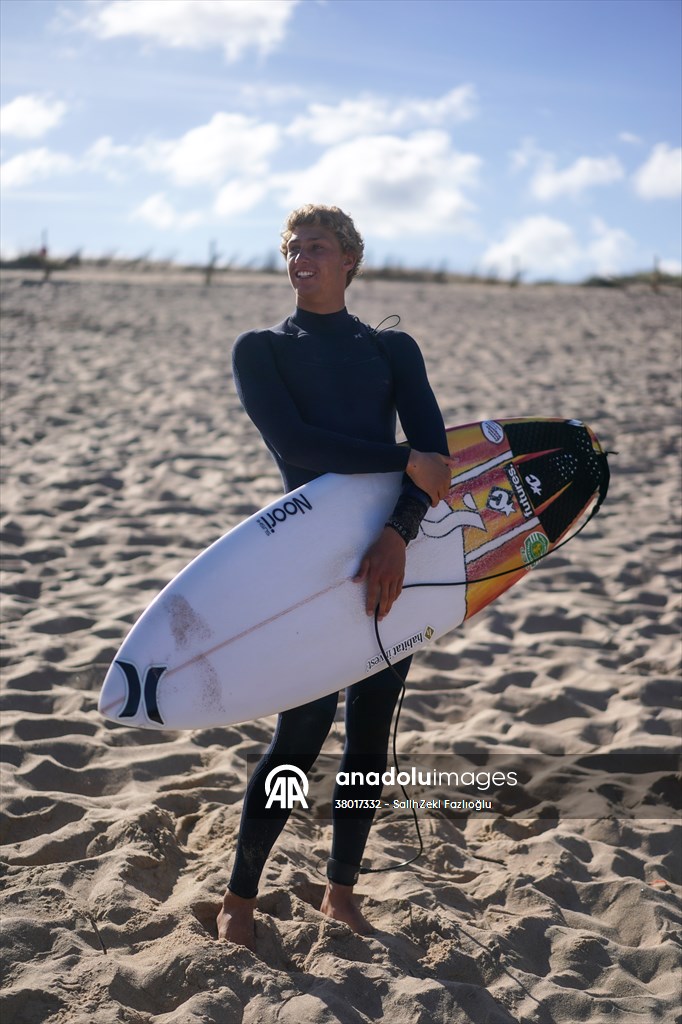 Surfing enthusiasts' favorite, Guincho Beach