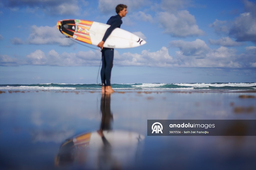 Surfing enthusiasts' favorite, Guincho Beach