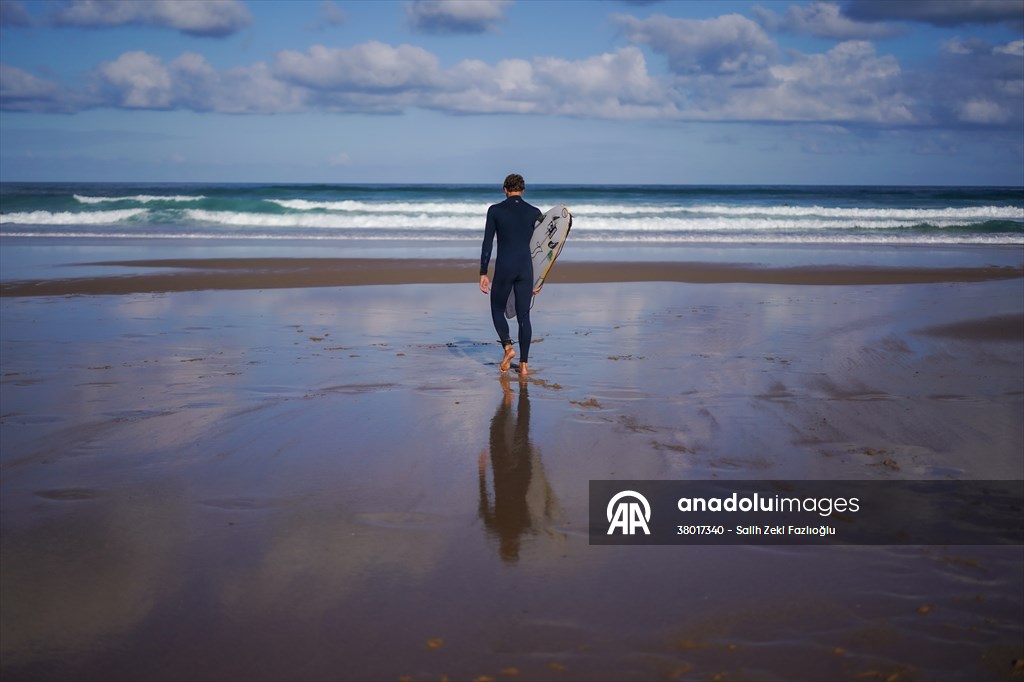 Surfing enthusiasts' favorite, Guincho Beach