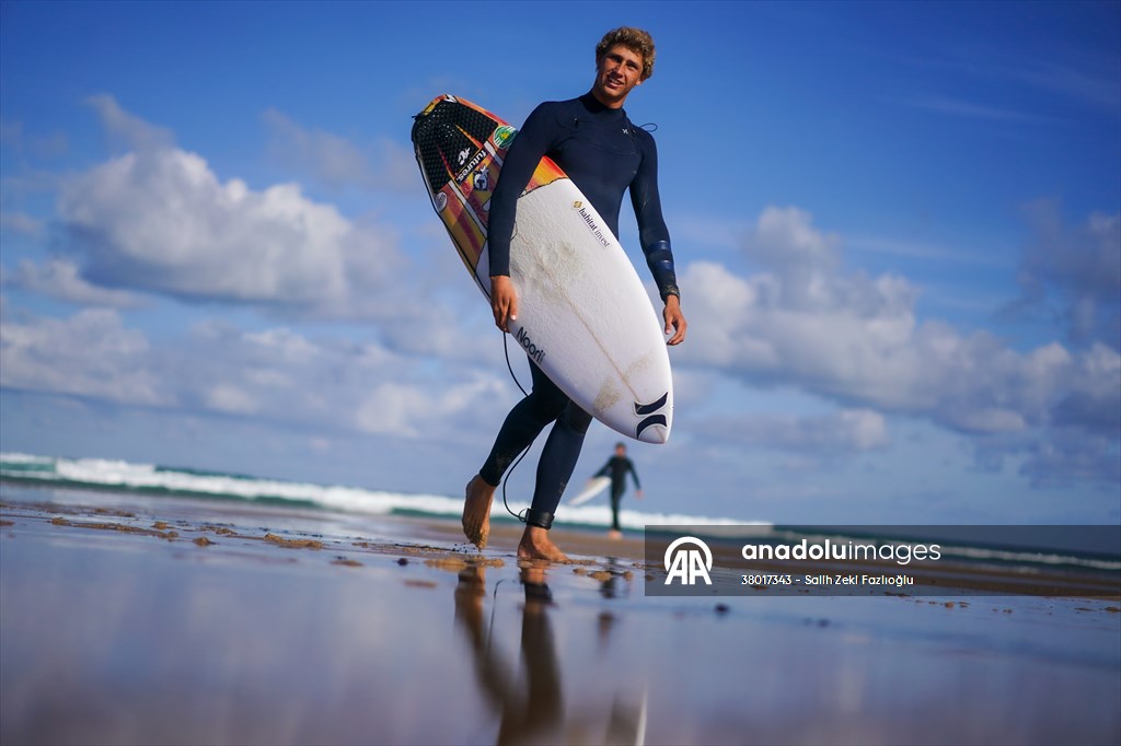 Surfing enthusiasts' favorite, Guincho Beach