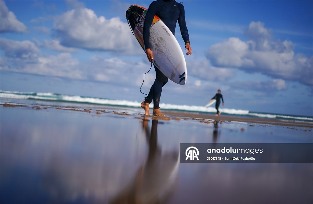 Surfing enthusiasts' favorite, Guincho Beach