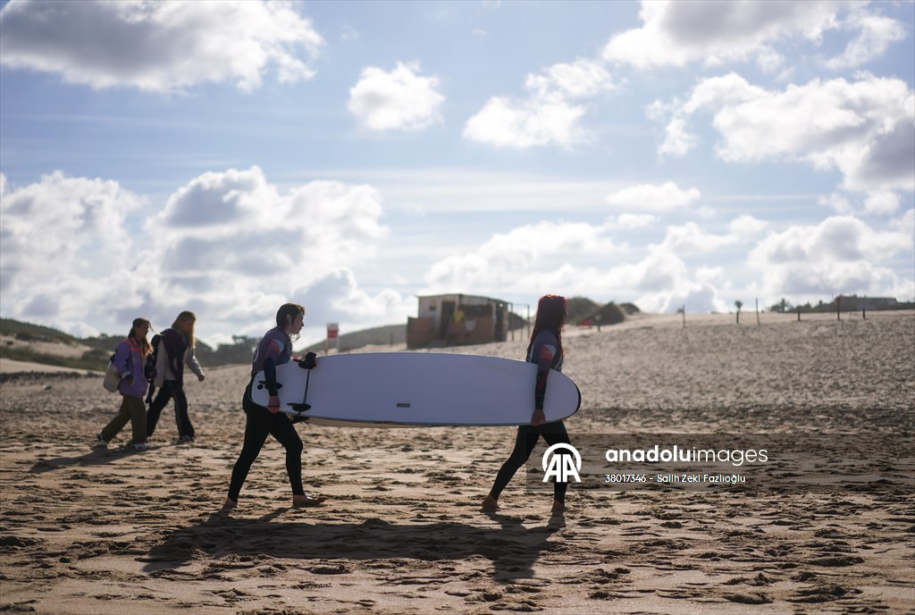 Surfing enthusiasts' favorite, Guincho Beach