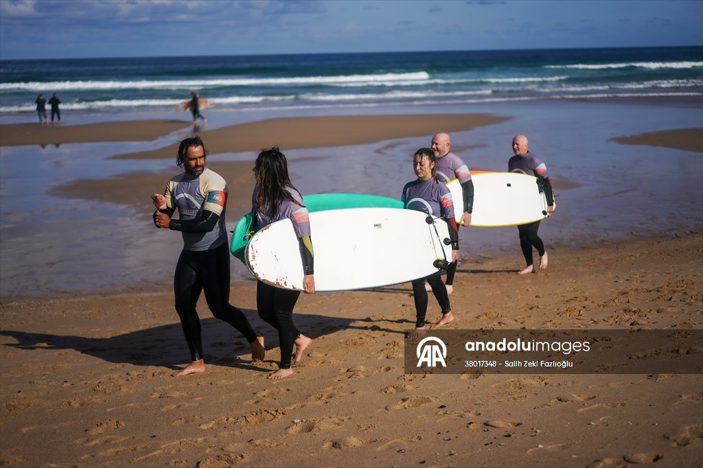 Surfing enthusiasts' favorite, Guincho Beach