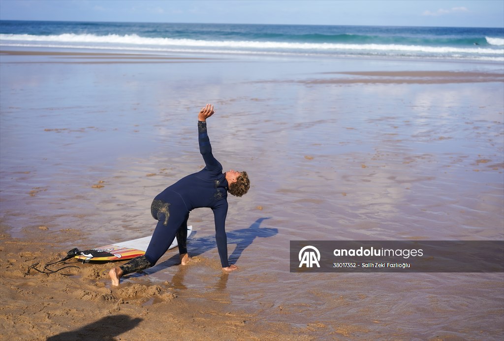 Surfing enthusiasts' favorite, Guincho Beach