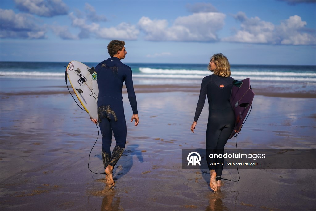 Surfing enthusiasts' favorite, Guincho Beach
