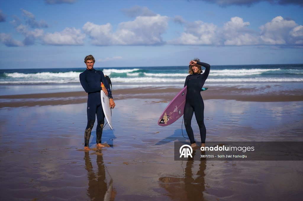 Surfing enthusiasts' favorite, Guincho Beach