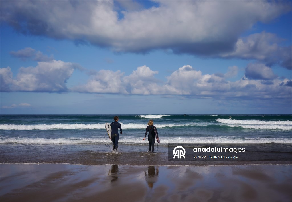 Surfing enthusiasts' favorite, Guincho Beach