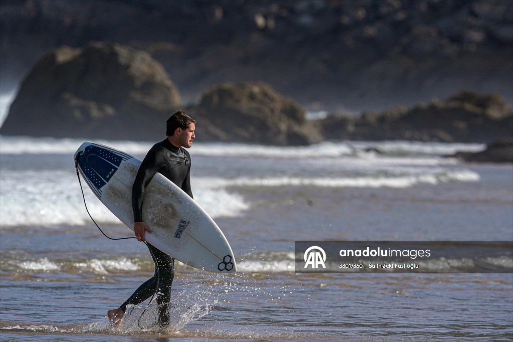 Surfing enthusiasts' favorite, Guincho Beach