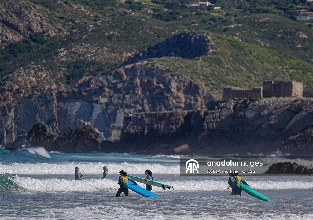 Surfing enthusiasts' favorite, Guincho Beach