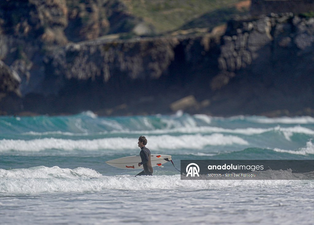 Surfing enthusiasts' favorite, Guincho Beach