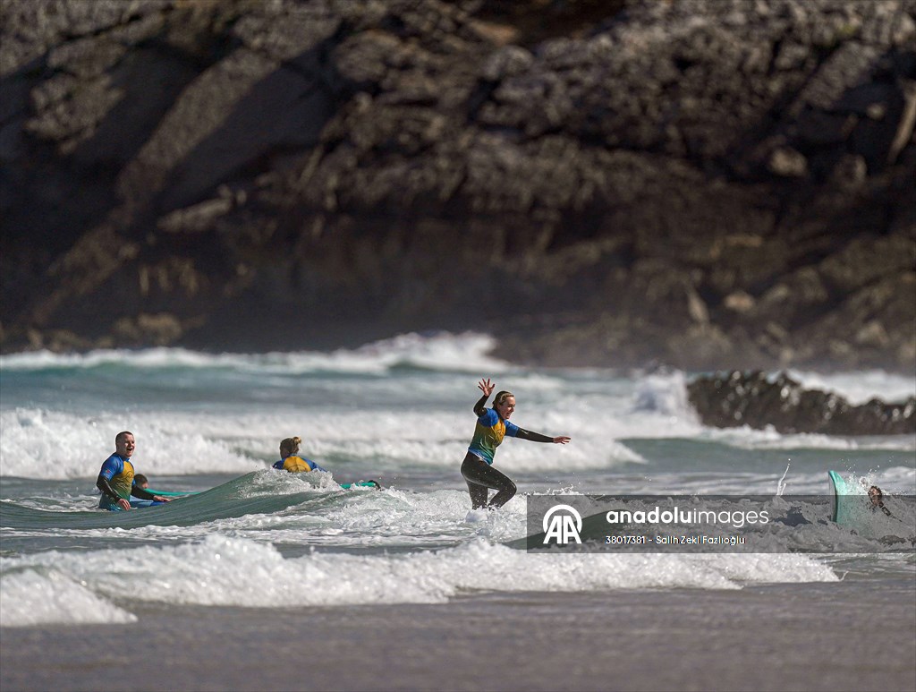 Surfing enthusiasts' favorite, Guincho Beach