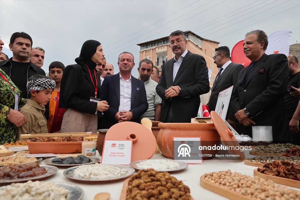 Hakkari'de 'Yöresel Lezzetler Festivali'nin ikincisi düzenlendi
