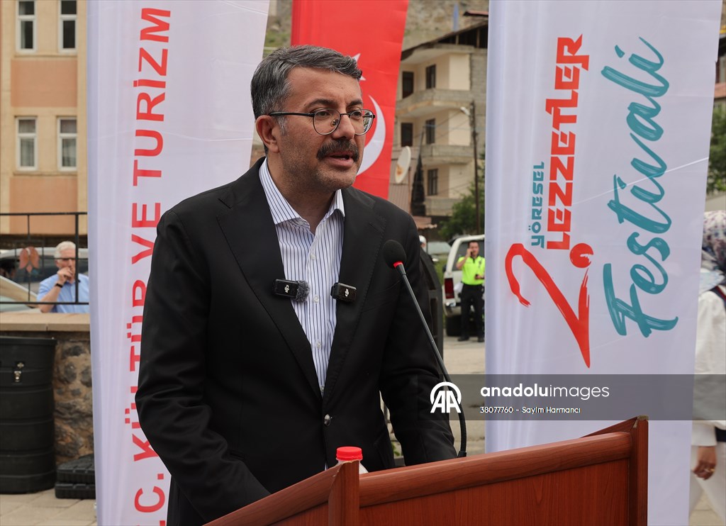 Hakkari'de 'Yöresel Lezzetler Festivali'nin ikincisi düzenlendi