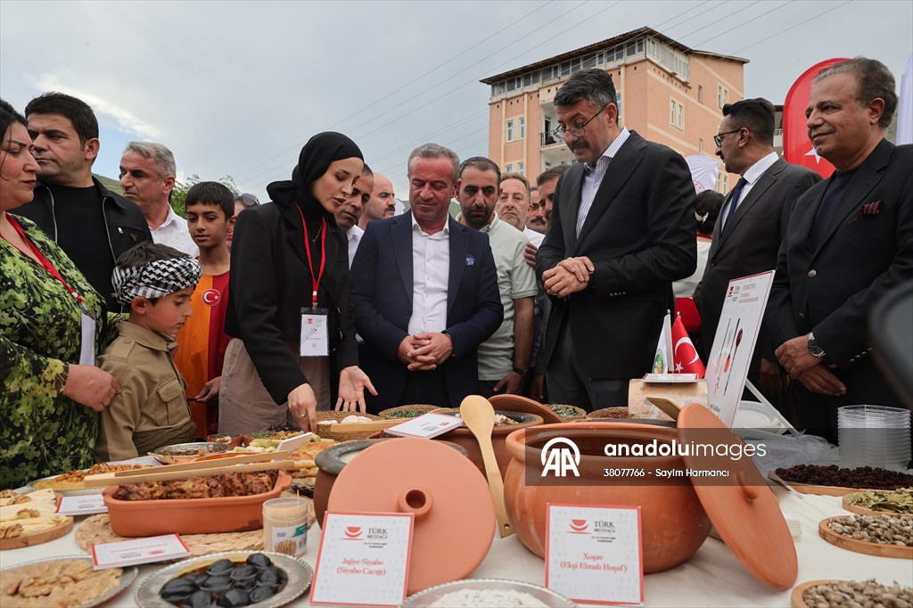 Hakkari'de 'Yöresel Lezzetler Festivali'nin ikincisi düzenlendi