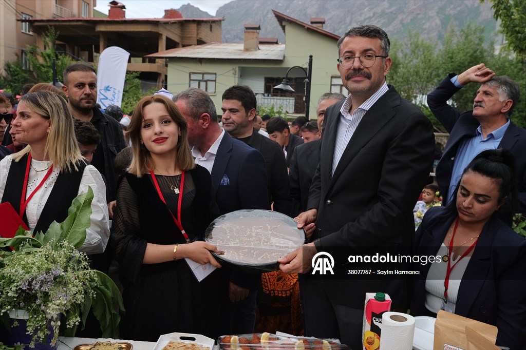 Hakkari'de 'Yöresel Lezzetler Festivali'nin ikincisi düzenlendi