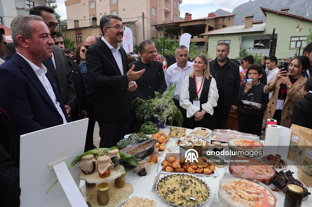 Hakkari'de 'Yöresel Lezzetler Festivali'nin ikincisi düzenlendi
